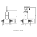 LEFOO SS316L level differential pressure transmitter,pressure transducer, pressure sensor for sea water